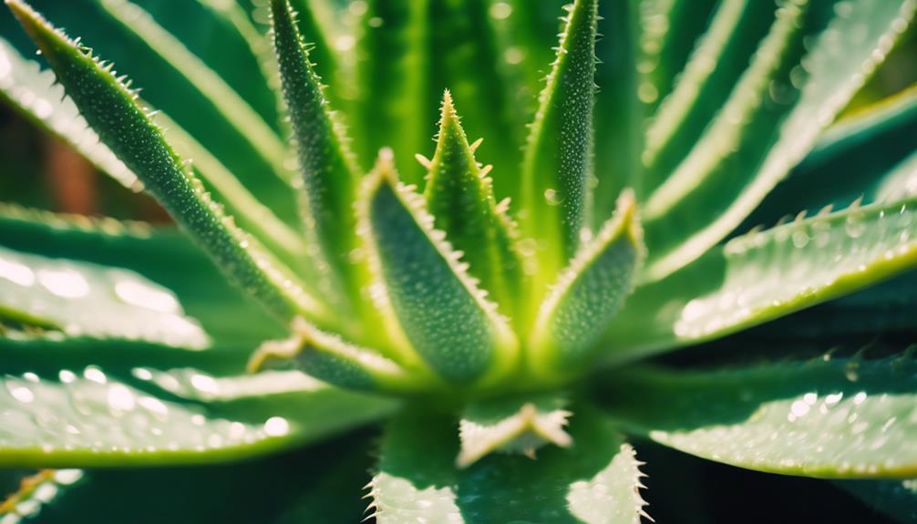 nourishing properties of aloe